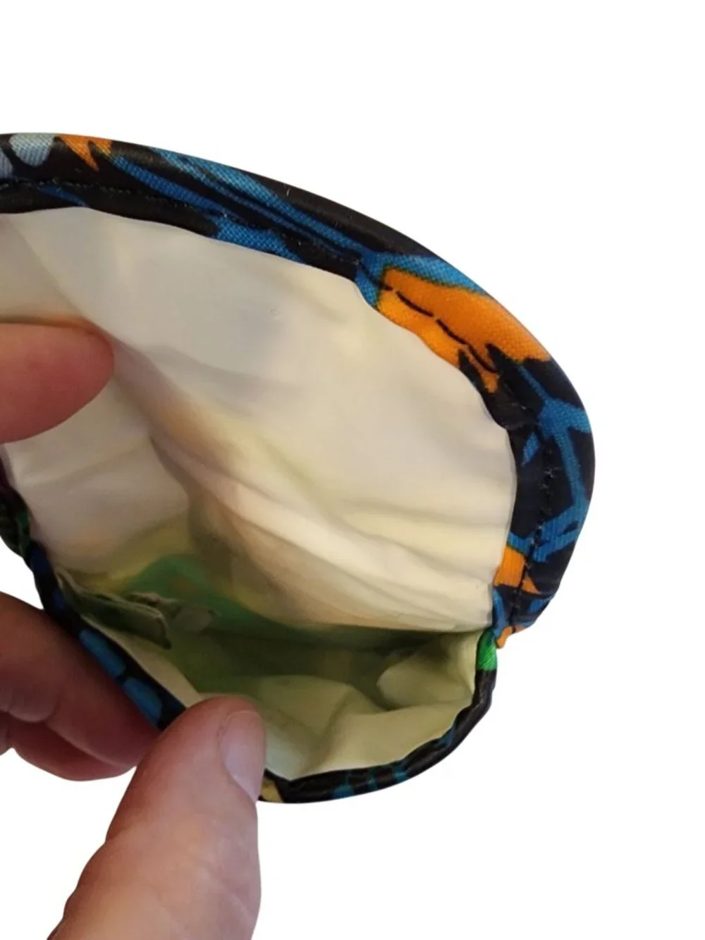 Vera Bradley Pacifier Pod Midnight Blues floral pattern